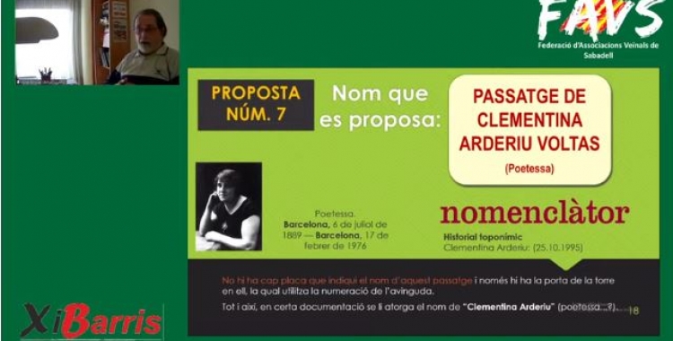 Presentació de les propostes pel Nomenclàtor a càrrec de Jordi Torguet 