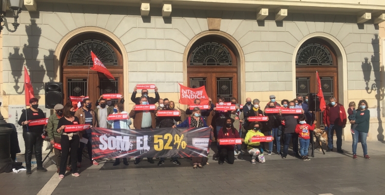 La concentració de la Intersindical | Ràdio Sabadell