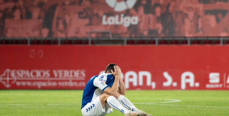 El logotip de LaLiga deixarà d'acompanyar el Sabadell, però "més d'hora que tard" hi tornarà | Roger Benet