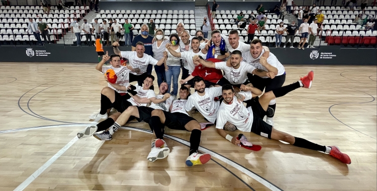 Celebració de l'Escorial a la pista | Pau Vituri