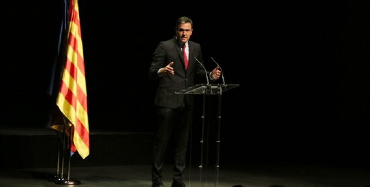 El president Pedro Sánchez al Liceu | ACN