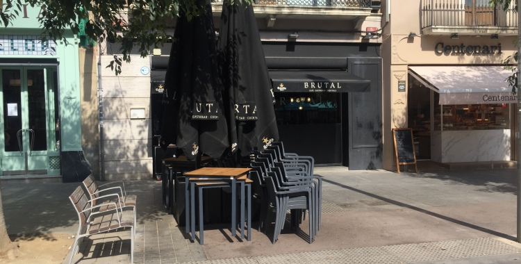 Façana del local aquesta tarda | Ràdio Sabadell