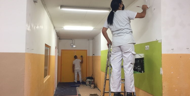 Els treballs a l'escola Agnès Armengol | Ràdio Sabadell