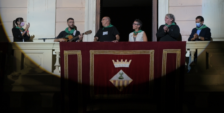 El pregó de la Festa Major 2021 també ha estat marcat per la Covid-19 | Roger Benet
