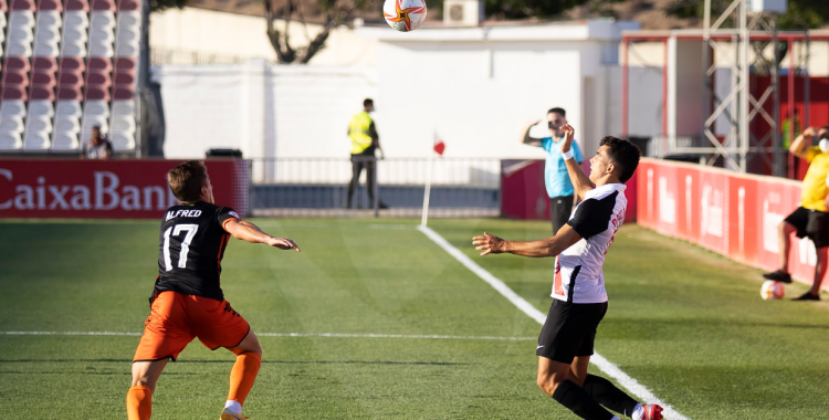 Alfred Planas va completar els 90 minuts a Sevilla | J.A. López - ElSevillista