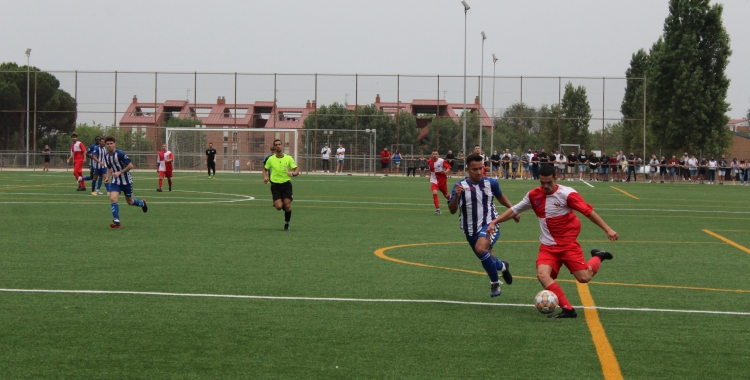 Foto del Can Rull Rómulo Tronchoni al partit per l'ascens a Segona Catalana de la temporada passada | RS