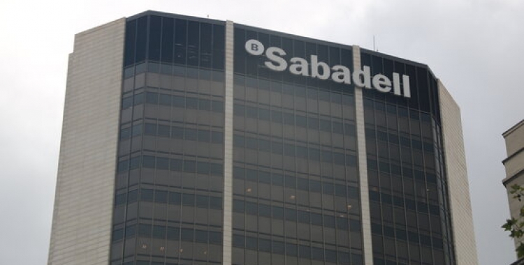 La seu operativa del Banc Sabadell, a l'avinguda Diagonal de Barcelona | ACN