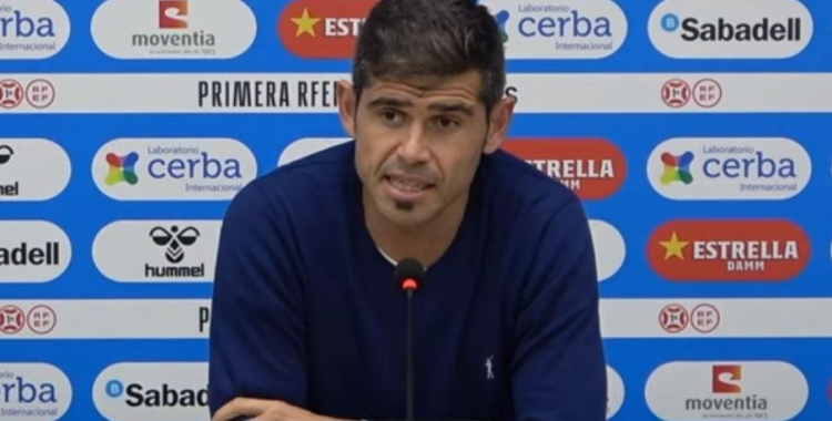 Hidalgo, en la roda de premsa d'ahir | CES