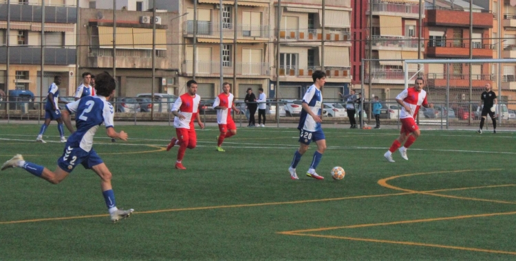 La desfeta blanc-i-vermella ha perjudicat, de retruc, el Sabadell B | Adrián Arroyo