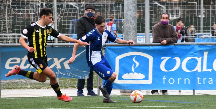 El Sabadell juvenil va caure derrotat contra el Zaragoza a la darrera jornada | CE Sabadell