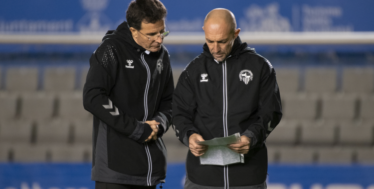 Manolo Sánchez i Pedro Munitis, en una imatge d'arxiu | Roger Benet