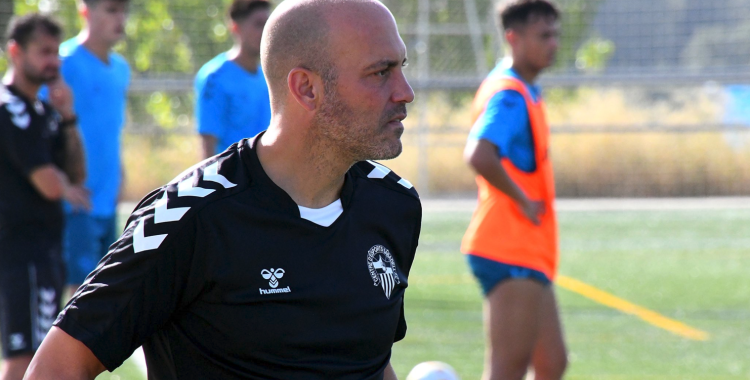 Gabri, en un entrenament de l'equip | CES