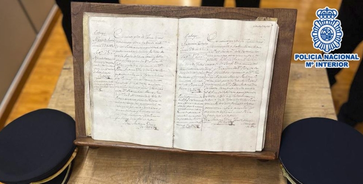 El manuscrit 'Manuscripts, manuscrito, Santiago de Compostela, Socastro San Pedro de Herbogo, 1786' | Cedida
