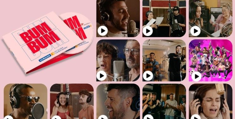 8 mans sabadellenques confeccionen el Disc de La Marató de TV3
