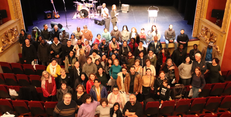 Tots els assistents a l'acte | Ajuntament de Sabadell 