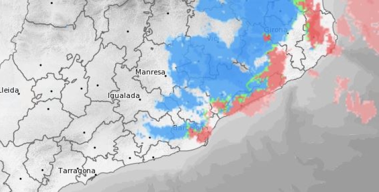 La neu fa acte de presència a Sabadell | Meteocat
