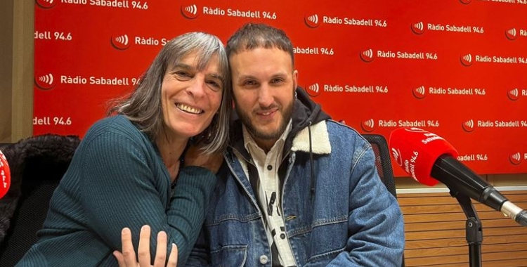 Clara Palau i Roberto Piqueras avui a Ràdio Sabadell