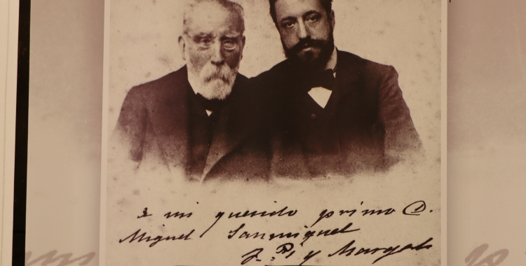 Una fotografia de l'exposició I Júlia Ramon