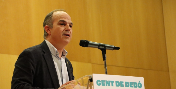 Jordi Turull a l'Espai Cultura I Júlia Ramon