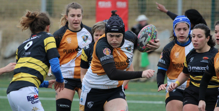 Les Tintoreres venen de passar a la final amb el triomf contra l'Alt Empordà | Rugby Badalona