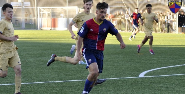 El Mercantil, a diferència de la primera volta, no es va poder sobreposar a un 0-2 en contra | JM Guarch