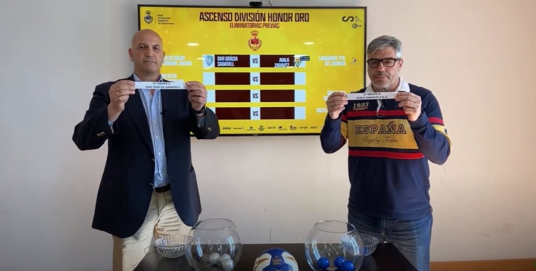 L'OAR Gràcia jugarà l'anada al carrer Boccaccio | RFEBM