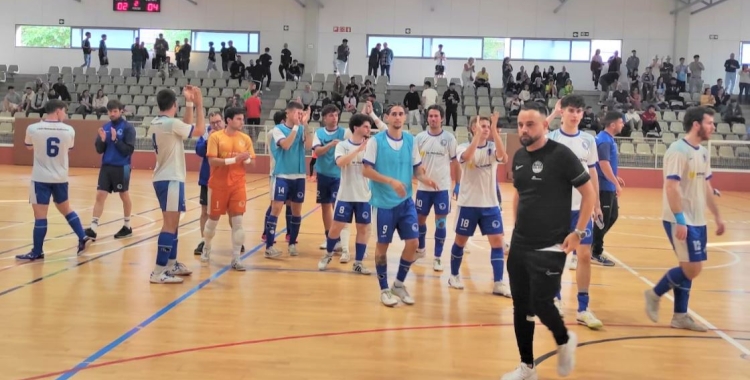El Pavelló Nord va gaudir d'una bona assistència per veure l'anada de l'eliminatòria | Sergi Park