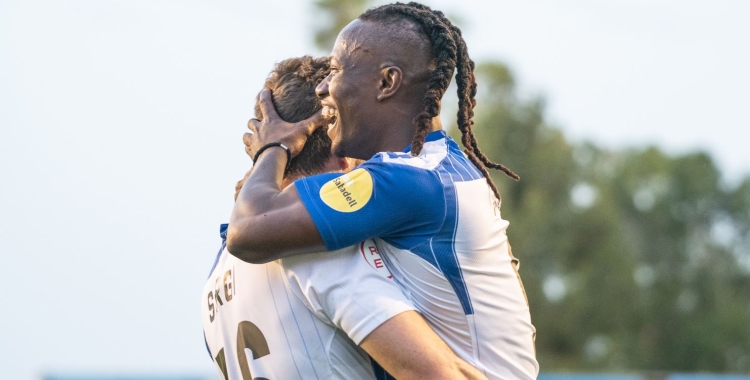Moha Keita va marcar en l'últim partit de la temporada | Roger Benet