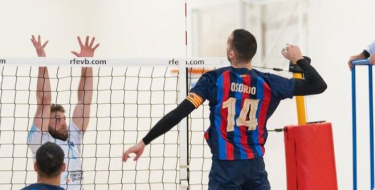 Gerard Osorio en un partit aquesta temporada |  @donato_vb