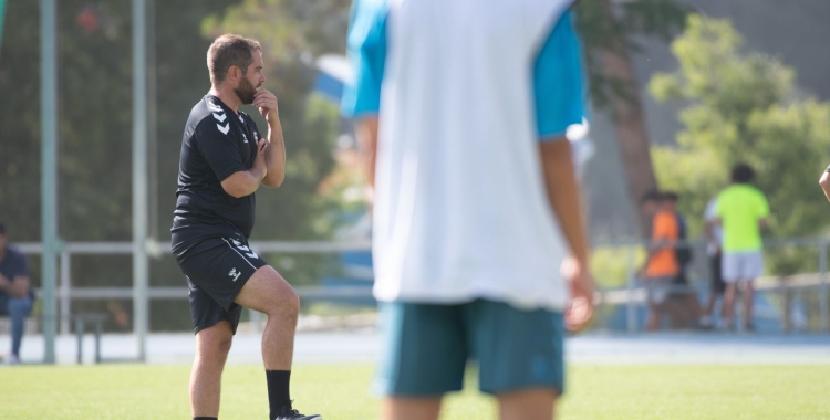 Miki Lladó, en un entrenament | Roger Benet