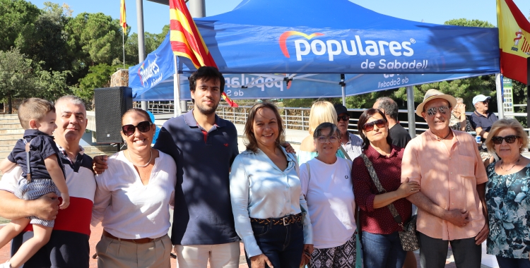 El Partit Popular de Sabadell, amb Santos al centre | Júlia Ramon