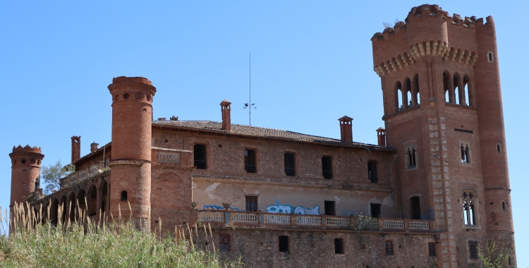 Exterior del Castell de Can Feu, en una imatge d'arxiu/ Roger Benet