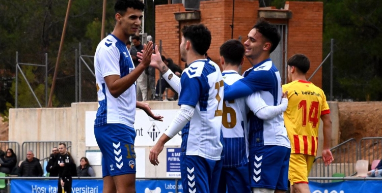 El Sabadell 'B' va disputar fa uns dies un amistós contra el Girona juvenil, saldat amb triomf 3-2 | CES