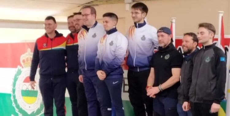 Oviedo, al mig, pujant al calaix més alt del podi a la Copa d'Espanya | Tir Sabadell