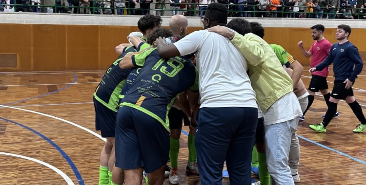 Imatge d'arxiu duna pinya del Futsal Pia | Arxiu