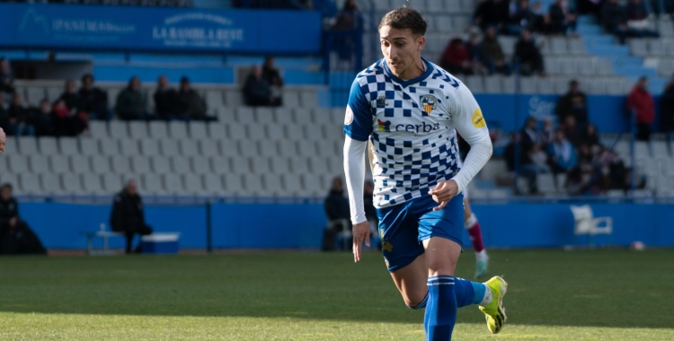 Baselga havia estat titular els dos últims partits amb el Sabadell | Roger Benet