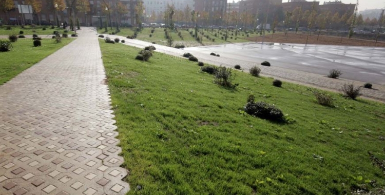 Una imatge actual del Parc d'Odessa