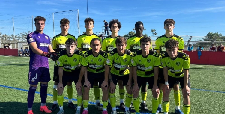 L'11 inicial del Sabadell juvenil contra el San Francisco | FutBaseCES