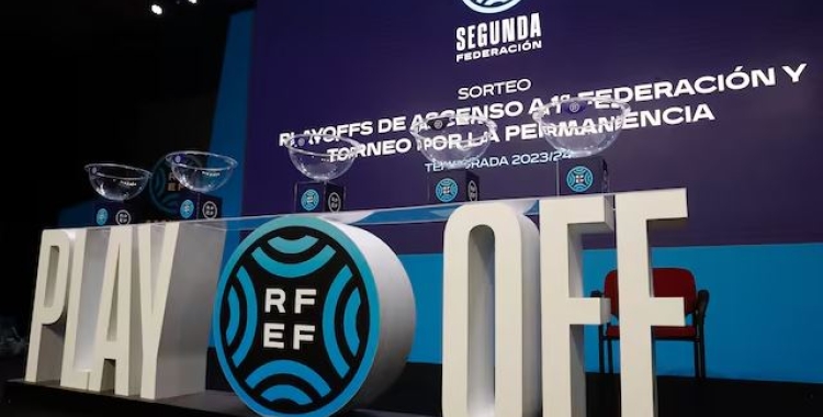 Sorteig de les eliminatòries d'ascens a Primera Federació | RFEF