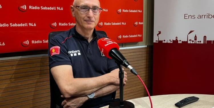 El cap de Parc fins l'1 de juliol, Martín Sanabria, a Ràdio Sabadell | Mireia Sans