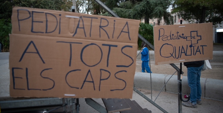 Manifestació de SOS Pediatria | Roger Benet