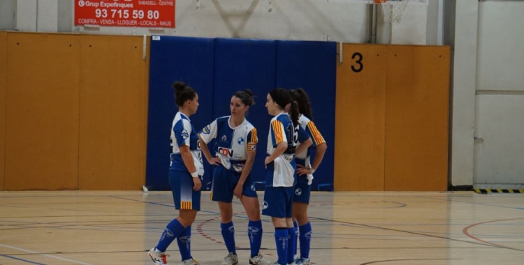 Les jugadores del FS SBD Femení en un partit aquesta temporada | Cedida