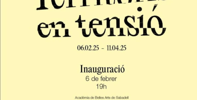 Territoris en tensió