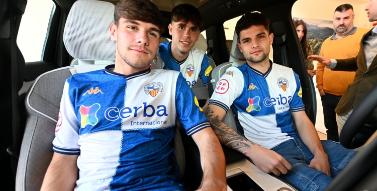 Javi Feria, Jan Molina i Tiko Iniesta