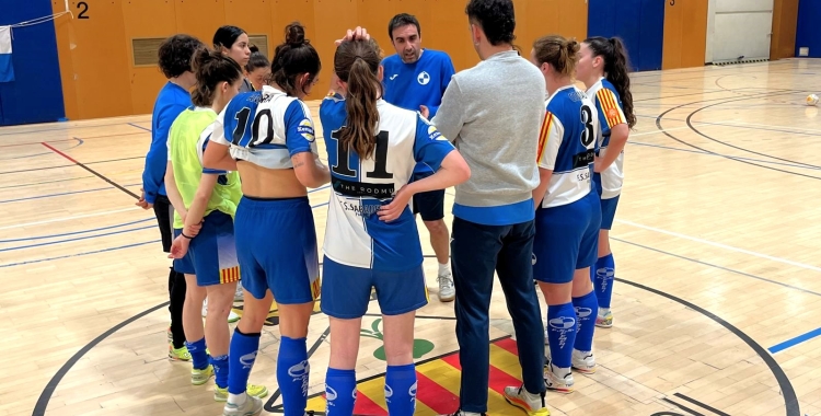 Xerrada de Xavi Muñoz dissabte després del 6-1 al Sant Vicenç | Adrián Arroyo