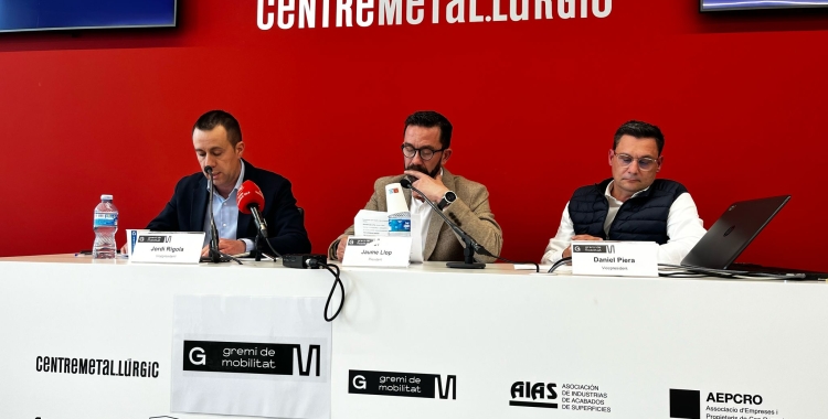 Els representants del Gremi en la presentació de la Fira | Mireia Sans