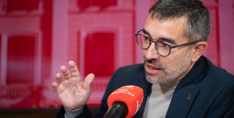 Gabriel Fernàndez a RàdioSabadell | Roger Benet
