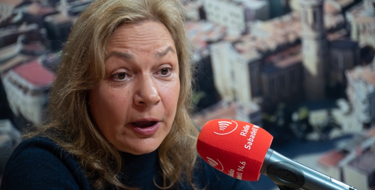 Cuca Santos a Ràdio Sabadell | Roger Benet