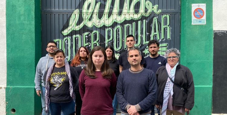 Membres de la Crida i el Moviment Popular de Sabadell