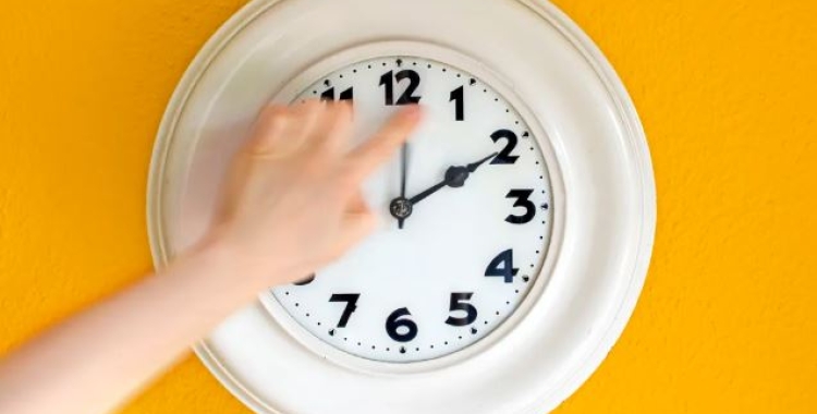 canvi hora